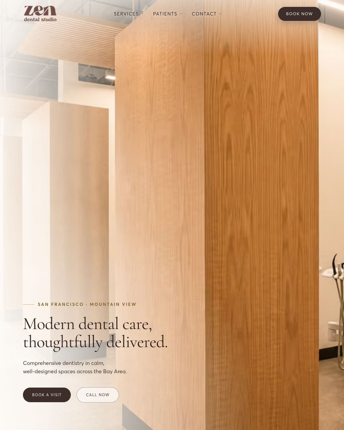 Dental website design case study by Clarion Works